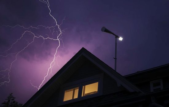 strelovod na sodobnih hišah